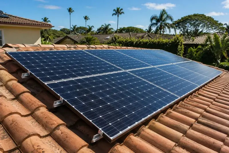 Installation de panneaux solaires à Éveux